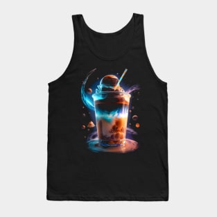 Ice Coffee in Space Tank Top